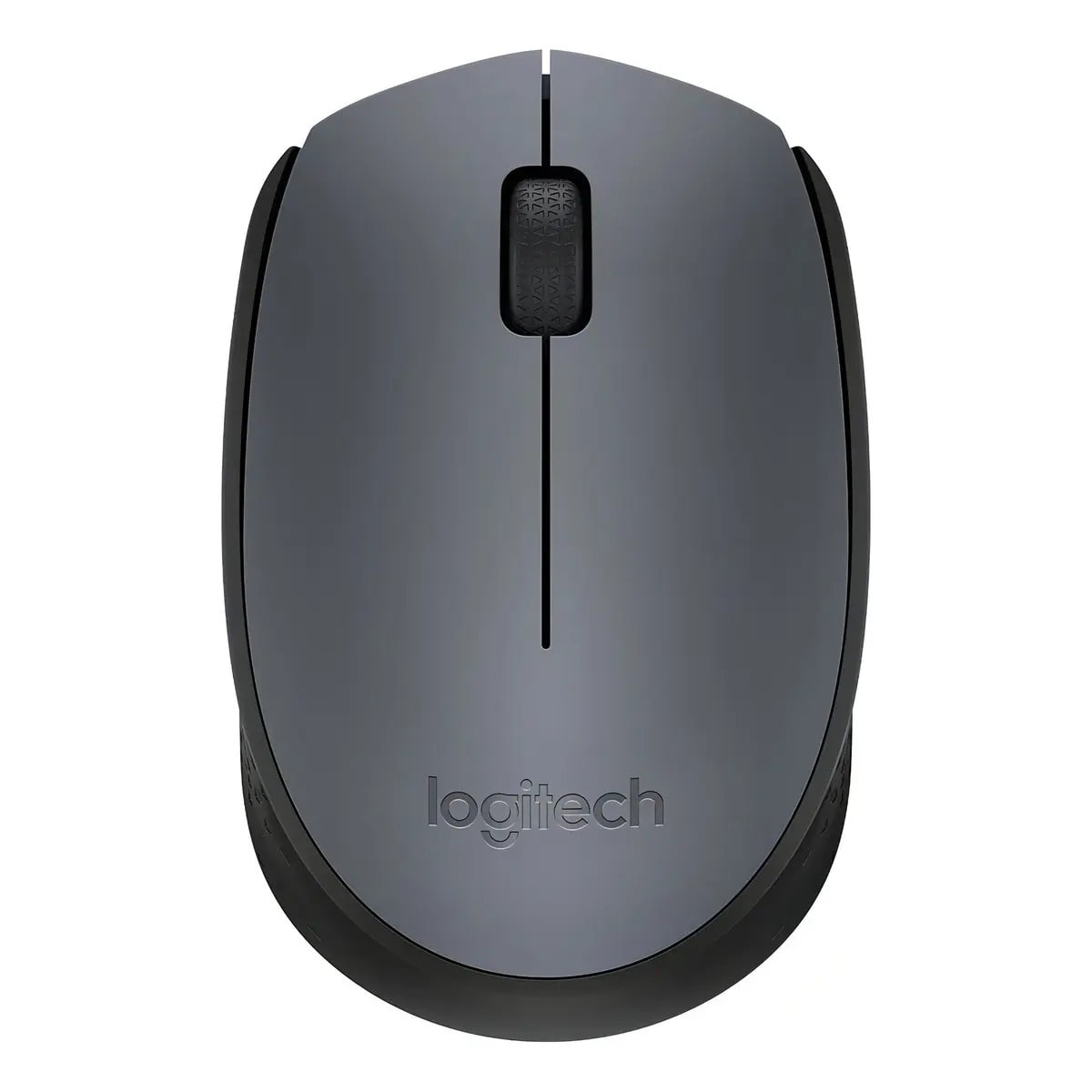 Mouse Sem Fio Logitech M170 2.4GHz USB Ambidestro Cinza