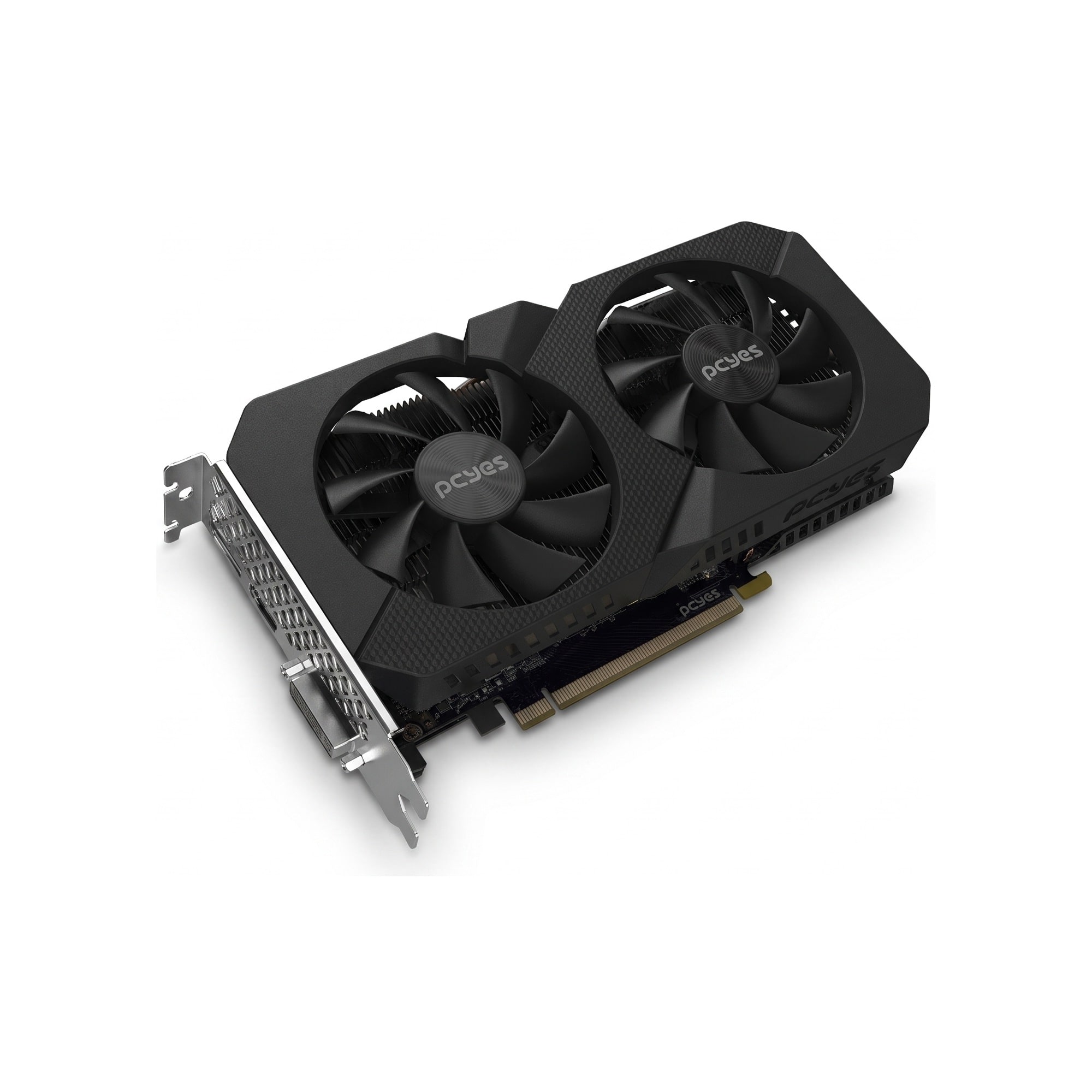 Placa de Vídeo PCYES GeForce RTX 3050 8GB GDDR6 128 bits Projeto Edge Preta PVRTX30508BLPE
