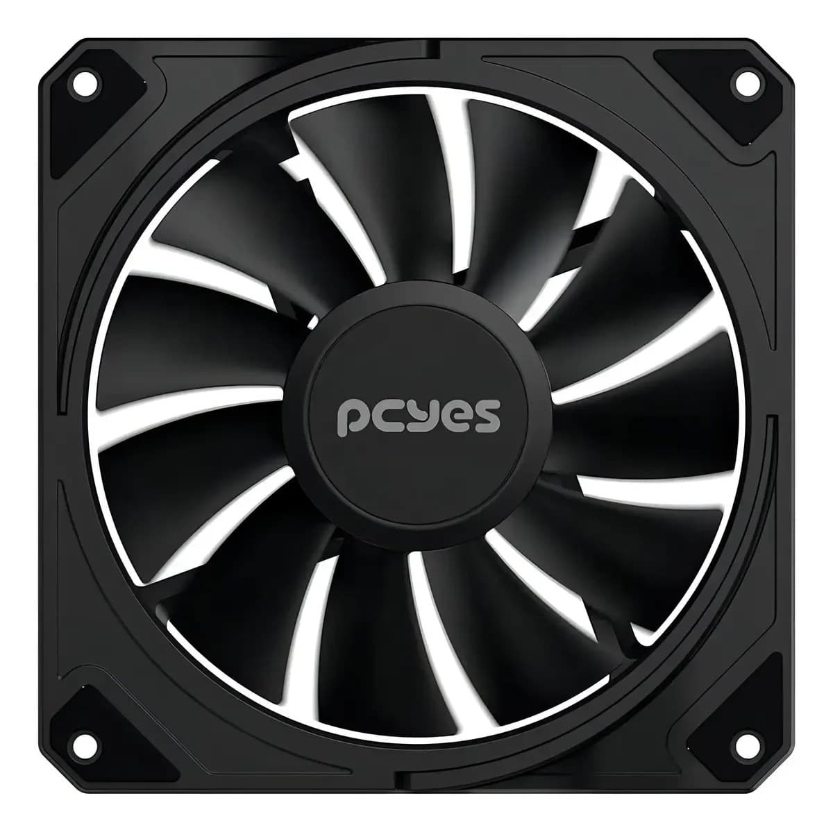 Cooler Fan Gabinete PCYES Sangue Frio 3 Black Vulcan 120mm PWM Preto FSF3BR