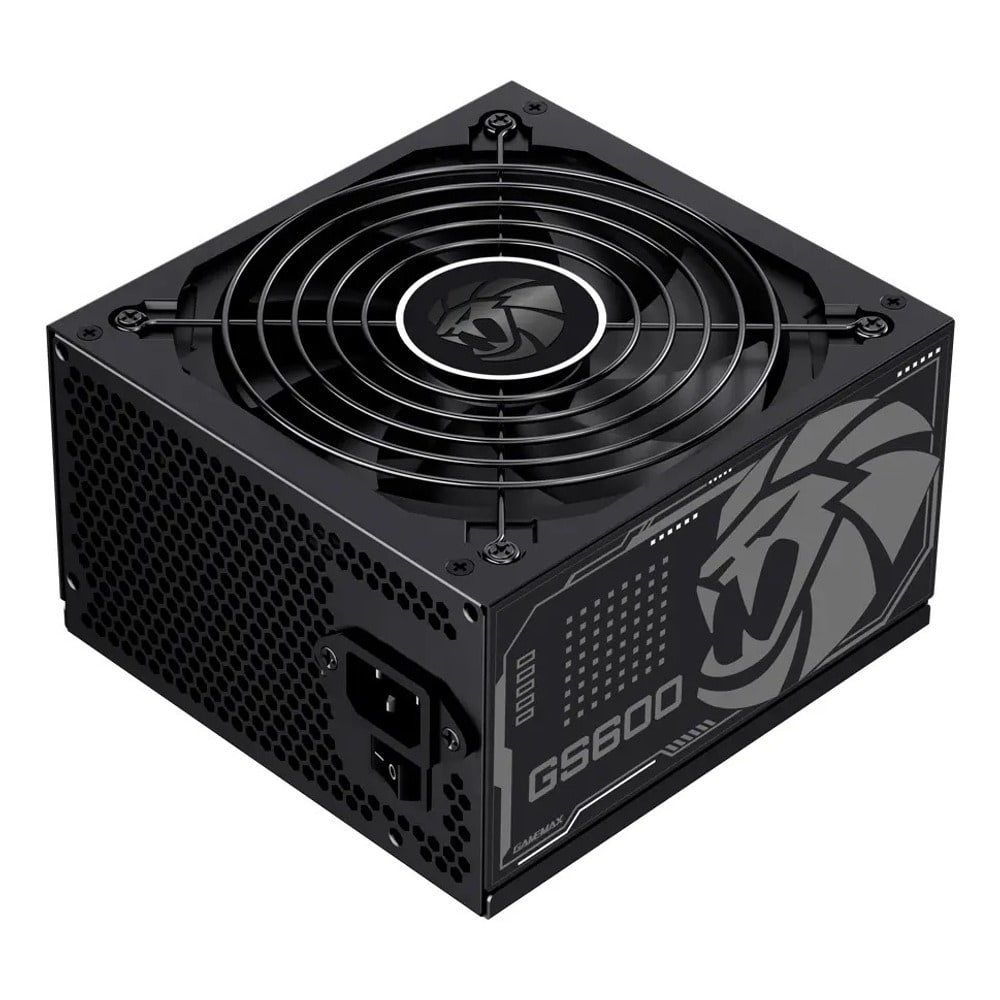 Fonte GameMax GS600 600W 80 Plus White PFC Ativo