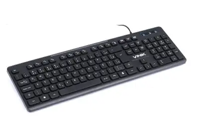 TECLADO USB MULTIMIDIA SLIM CHOCOLATE - CABO 1.8M - VINIK - TC100